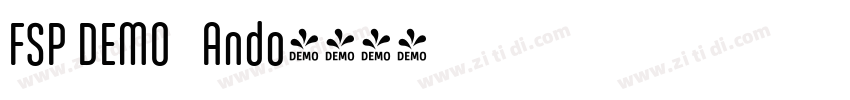 FSP DEMO   Ando字体转换